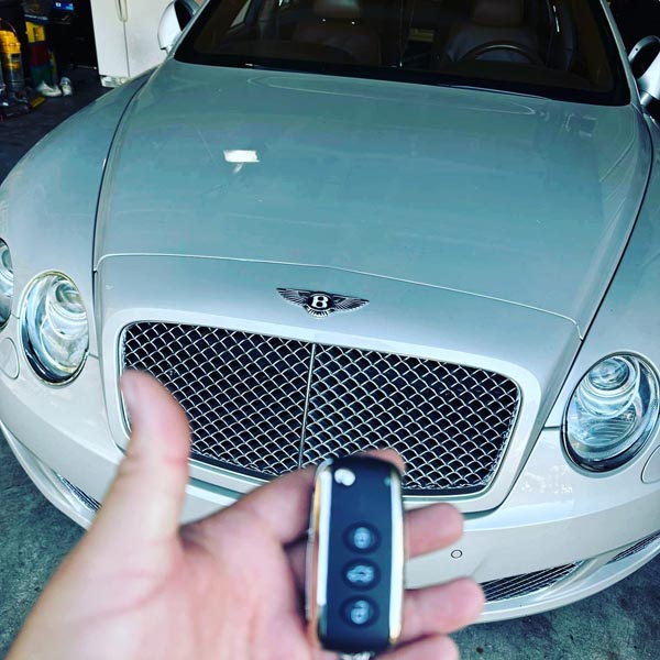New fob for a local Bentley owner